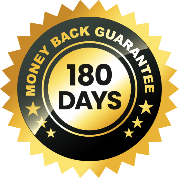 Prostavive 180-Days Money Back Guarantee